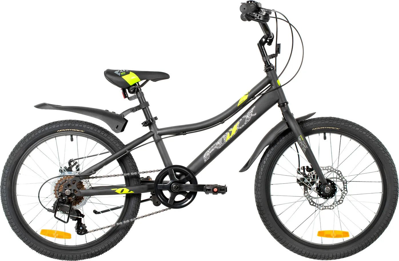 Детский велосипед Foxx Differ 20 2026 20SH6D.DIFFER.BK6 (черный)