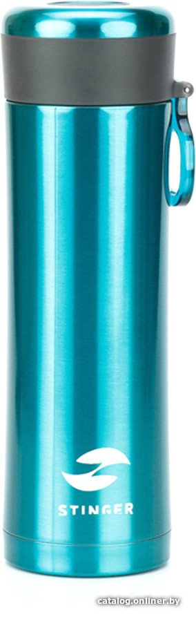 Термокружка Stinger HW-420-32-7714 0.42л (изумрудный металлик)