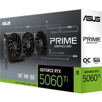 Видеокарта ASUS Prime GeForce RTX 5060 Ti 16GB GDDR7 OC Edition PRIME-RTX5060TI-O16G