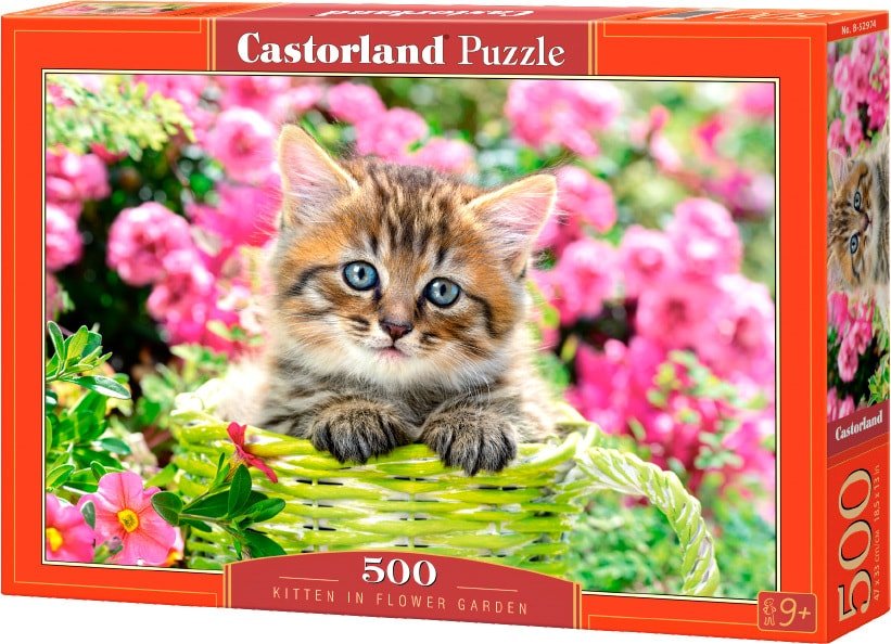 

Пазл Castorland Котенок в саду