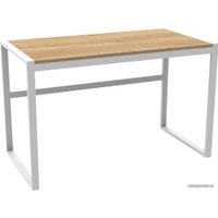 Стол TMB Loft Илон разборный 1500х600 18 мм (дуб небраска натуральный/белый)