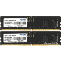 Оперативная память Patriot Signature Line 2x8ГБ DDR5 4800 МГц PSD516G4800K