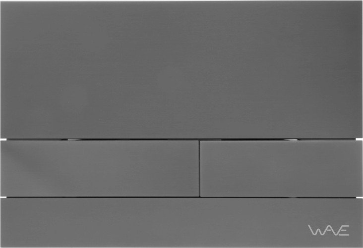 

Панель смыва Wave SS08AV 557080 (графит матовый)