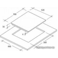 Варочная панель Candy CTP643C/4U