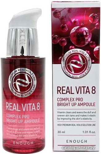  Enough Сыворотка для лица Real Vita 8 Complex Pro Bright Up Ampoule 30 мл