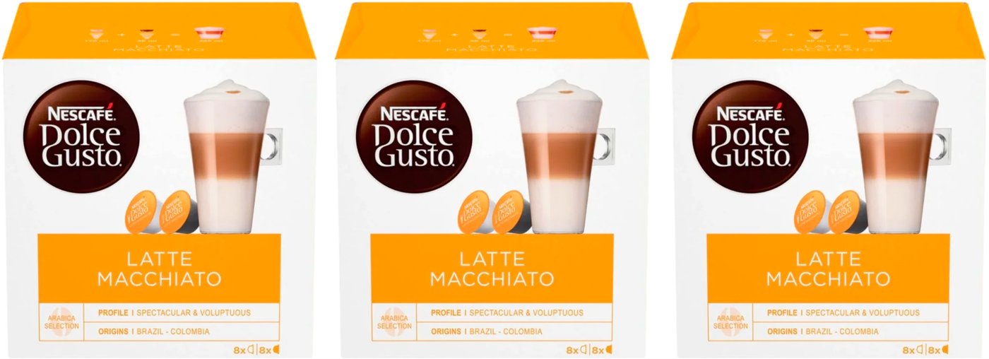 

Кофе в капсулах Nescafe Dolce Gusto Latte Macchiato капсульный 48 шт (24 порции)