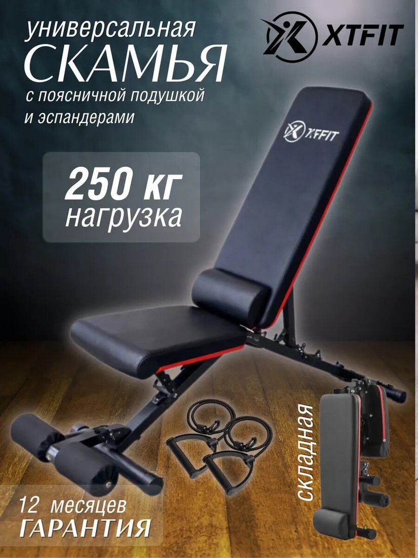 Скамья для пресса XTFIT JTF-803