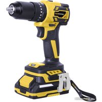 Ударная дрель-шуруповерт Hanskonner HCD2065PRO (с 2-мя АКБ, кейс)