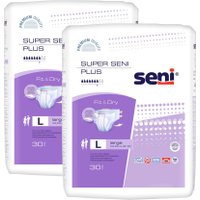 Подгузники для взрослых Seni Super Plus Large (2x30шт)
