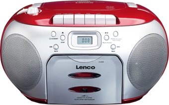Магнитола Lenco SCD-420RD (красный)