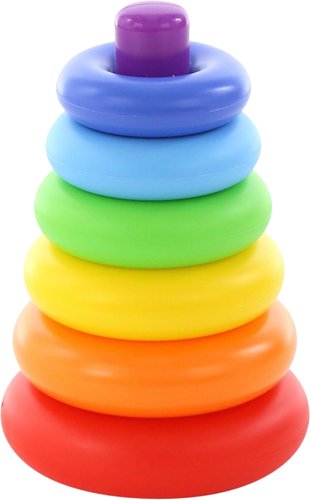 Пирамидка Полесье Колечко (7 элементов)