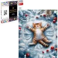Алмазная мозаика  Феникс+ Кот в снегу 70863