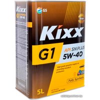 Моторное масло Kixx G1 SN Plus 5W-40 5л
