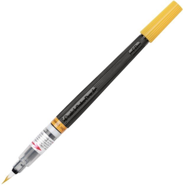 

Маркер художественный Pentel Color Brush XGFL-140X (желто-оранжевый)