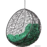 Подвесное кресло BiGarden Kokos BS без стойки (черный/зеленый)