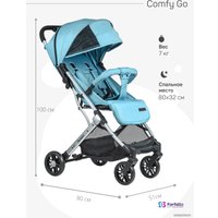 Коляска прогулочная «книга» Farfello Comfy Go CG-37 (мятный)
