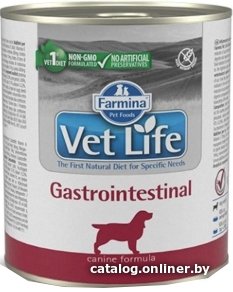Консервированный корм для собак Farmina Vet Life Gastrointestinal 0.3 кг