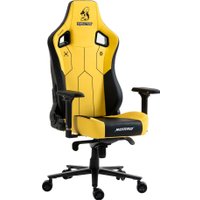 Игровое (геймерское) кресло Evolution Nomad PRO Cyberpunk Core (черный/желтый)