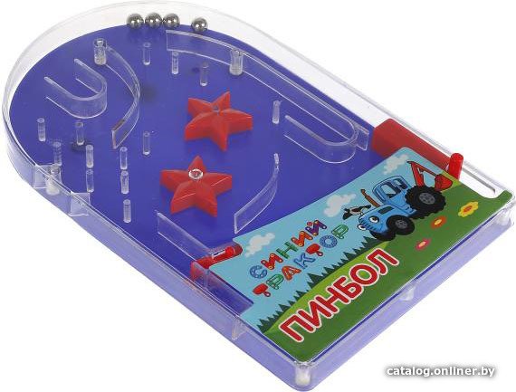 Детская настольная игра Играем вместе Синий трактор. Пинбол B1304252-R1