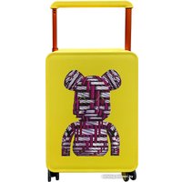 Чемодан DoubleW 005# (M, желтый)