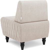 Интерьерное кресло MONOFIX Буно кресло (велюр/бежевый №2)