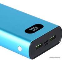 Внешний аккумулятор TFN Blaze LCD PD 20000mAh (голубой)