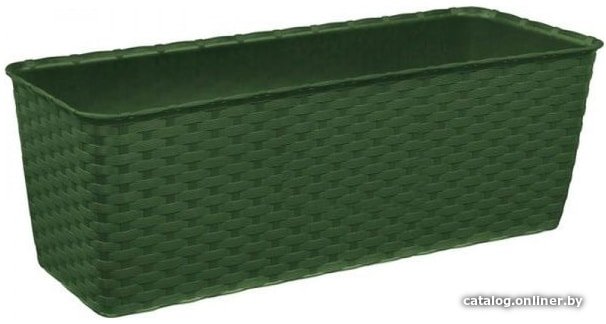 Вазон Stefanplast Natural 16х50 (зеленый)