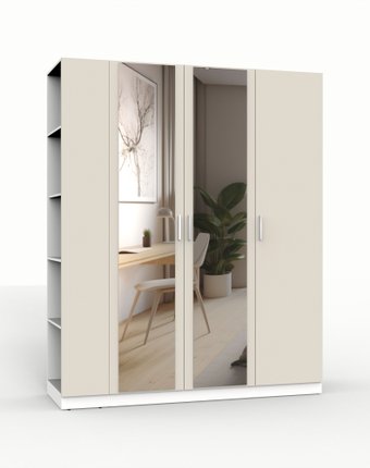 Шкаф распашной Интермебель Марсель-29 МР 01-29 (кашемир)