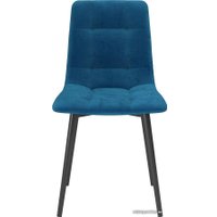 Стул Олмеко Белла П00328599 (велюр тенерифе океан/черный)