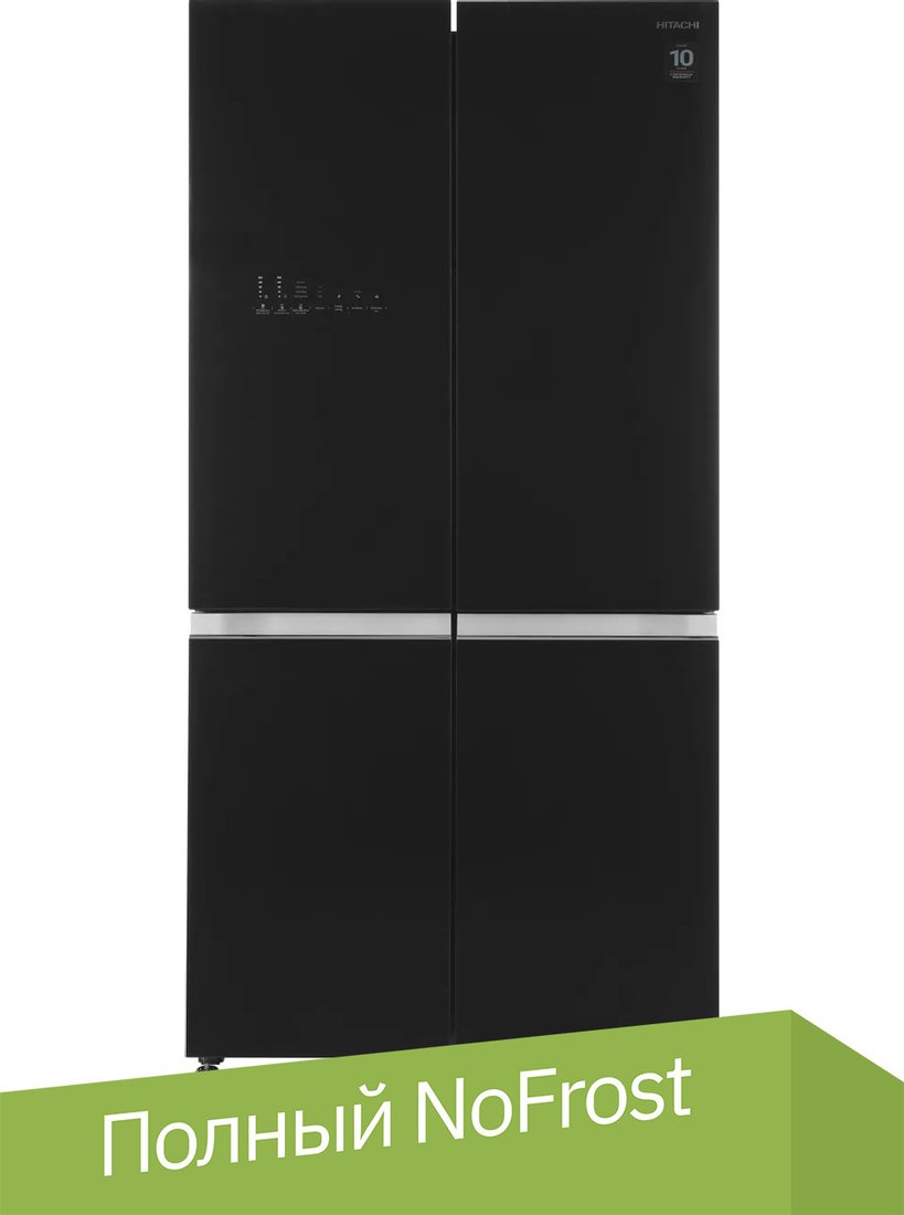 

Четырёхдверный холодильник Hitachi R-WB820VUC2GBK