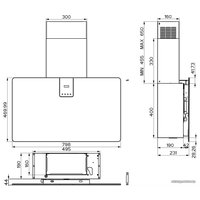 Кухонная вытяжка Faber Soft Slim 80 White Kos A80 330.0597.525