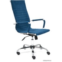 Офисное кресло TetChair Urban (флок, синий)