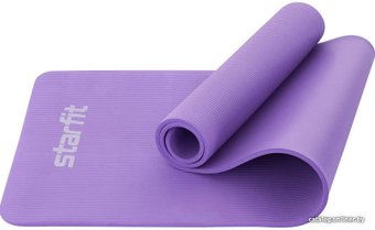 Коврик Starfit FM-301 NBR (10 мм, фиолетовый пастель)