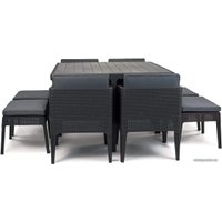 Обеденная группа Keter Columbia Dining Set 247484 (графит) в Орше