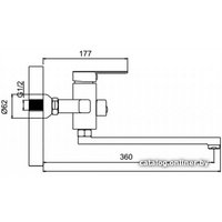 Смеситель Ledeme L72233