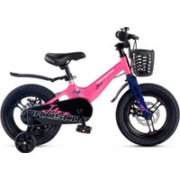 Детский велосипед Maxiscoo Jazz Pro 14 2025 MSC-J1442P (розовый сапфир, разобранный)