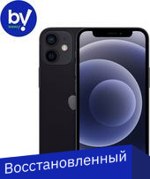 iPhone 12 mini 128GB Восстановленный by Breezy, грейд A (черный)