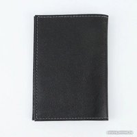 Обложка для паспорта Poshete 604-117LG-BBW (черный)