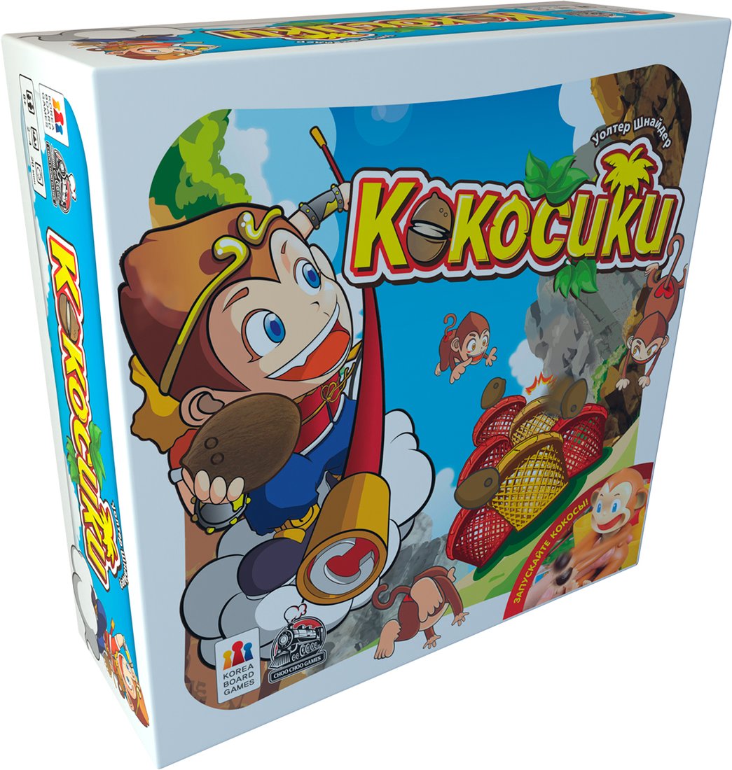 

Детская настольная игра Choo Choo Games Кокосики