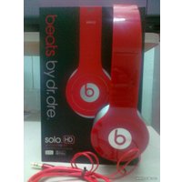 Наушники Beats Solo HD red