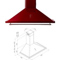 Кухонная вытяжка Vestfrost VE–90RSABR