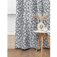 Комплект штор Amore Mio Блэкаут Печать 6ML 7222-04 150x270 73580 (серый/голубой)