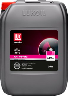 Антифриз Лукойл G12++ розовый 20кг