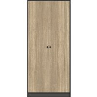 Шкаф распашной Mio Tesoro Мини 2 двери 2.07.01.030.12 (черный/сонома) в Гомеле