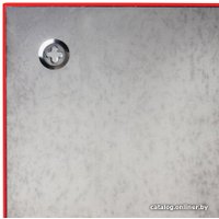 Магнитно-маркерная доска BRAUBERG стеклянная 40x60 см (красный)