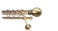 

Карниз для штор Lm Decor Тифани 037 2р гладкий 25/16мм (антик, 3.2м)