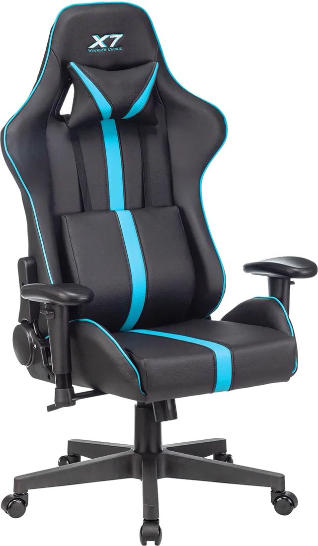 

Игровое (геймерское) кресло A4Tech X7 GG-1200 (черный/бирюзовый)