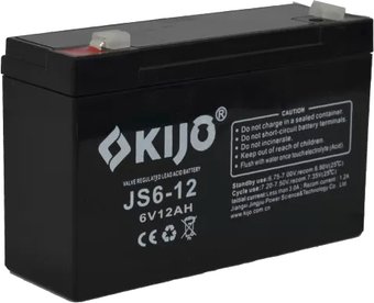 Аккумулятор для ИБП Kijo JS6-12 F1 (6В/12 А·ч)