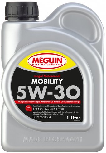 Моторное масло Meguin Motorenoel Mobility 5W-30 1л