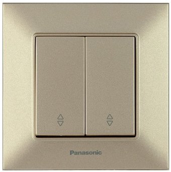 Выключатель проходной Panasonic Arkedia Slim WNTC00112BR-BY
